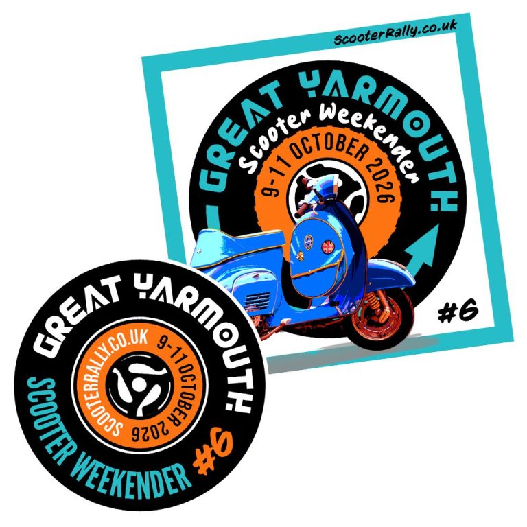 Great Yarmouth Scooter Weekender | STICKER