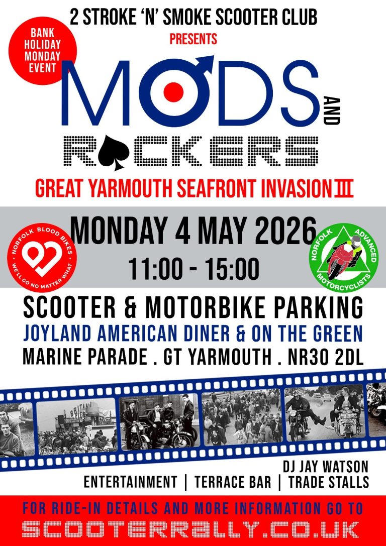 Mods and Rockers Flyer for 2026