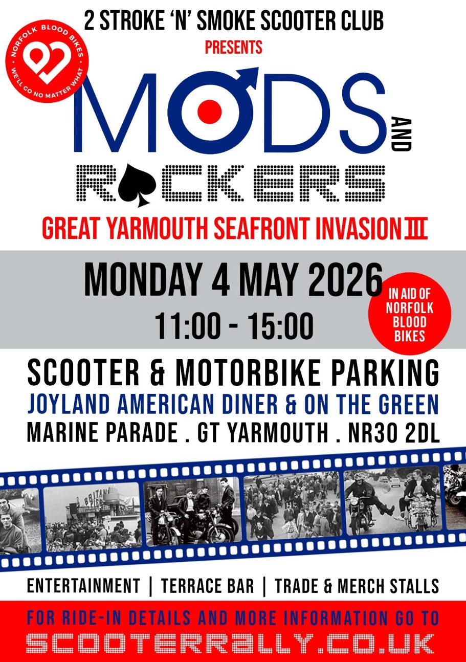 Mods and Rockers Seafront Invasion 2026
