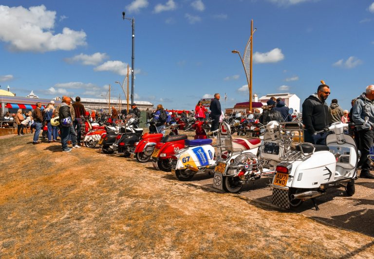 Scooters at Mods n Rockers