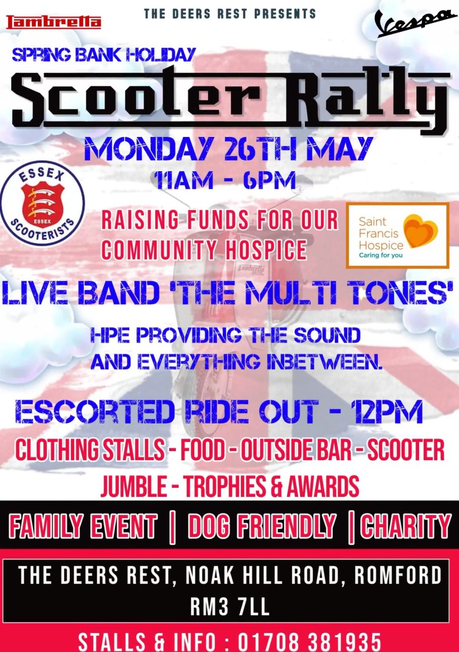 Scooter Rally for St Francis Hospice