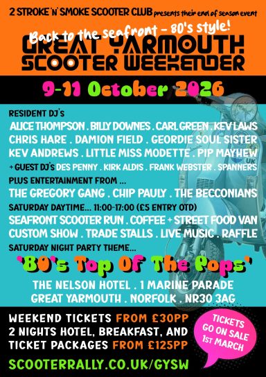 Great Yarmouth Scooter Weekender